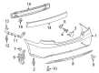 2017 Toyota Camry Bumper Diagram - 52159-06989