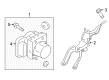 Toyota 86 ABS Control Module Diagram - SU003-07820