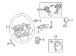 2014 Toyota Camry Steering Column Cover Diagram - 45186-06230-C0