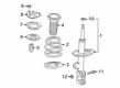 2019 Toyota RAV4 Coil Springs Diagram - 48131-42A20