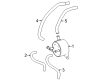 2018 Toyota RAV4 Coolant Reservoir Hose Diagram - 16297-36010