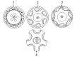 1998 Toyota Camry Wheel Cover Diagram - 42603-33060