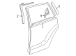 Toyota Matrix Door Moldings Diagram - 75730-01041