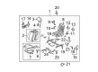 Scion xB Seat Cover Diagram - 71072-12S70-B2