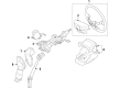 2016 Toyota Prius Steering Shaft Diagram - 45260-47090