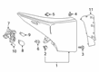 Toyota Prius AWD-e Tail Light Diagram - 81561-47461