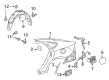 2015 Toyota Avalon Fuel Door Diagram - 77305-07020