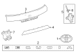 Toyota Sequoia Emblem Diagram - 75404-0C010