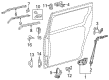 Toyota Sienna Door Hinge Diagram - 68380-08041