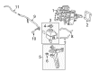 2013 Toyota Camry Brake Master Cylinder Reservoir Diagram - 47220-06180