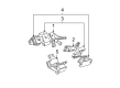 Toyota Tundra Engine Mount Diagram - 12311-31031