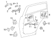 Toyota Door Check Diagram - 68630-42041