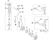 2010 Toyota FJ Cruiser Wheel Bearing Diagram - 43502-35250