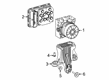 2021 Toyota GR Supra ABS Control Module Diagram - 89541-WAA21