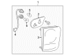 Toyota Sequoia Back Up Light Diagram - 81590-0C020