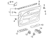 2002 Toyota 4Runner Weather Strip Diagram - 68171-35030