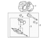 Toyota Bellhousing Diagram - 35105-48120