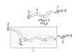 2016 Toyota Sienna Oil Cooler Hose Diagram - 32942-08031