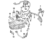 1990 Toyota Camry Fuel Pump Diagram - 23220-43070