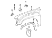 Toyota T100 Fender Diagram - 53811-34010