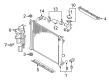 2023 Toyota RAV4 Prime Radiator Support Diagram - 16595-25021