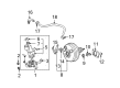 Toyota Highlander Brake Booster Vacuum Hose Diagram - 44773-48130