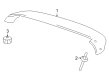 2002 Toyota Highlander Spoiler Diagram - 76871-48902