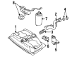 1985 Toyota MR2 Oil Pressure Switch Diagram - 83520-35032