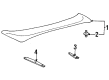 1995 Toyota MR2 Spoiler Diagram - 76085-17910