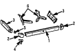 1985 Toyota 4Runner Bumper Diagram - 52105-89106