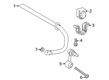 2024 Toyota Corolla Sway Bar Kit Diagram - 48805-12160