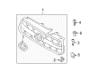 2004 Toyota RAV4 Emblem Diagram - 75311-35200