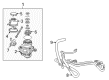 Toyota Power Steering Pump Diagram - 44310-17060