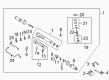 2001 Toyota Tacoma Power Steering Control Valve Diagram - 44210-35021