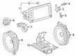 2020 Toyota Corolla Car Speakers Diagram - 86160-0WT80