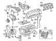 1999 Toyota RAV4 Intake Manifold Gasket Diagram - 17177-74070