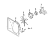 2002 Toyota Sequoia Fan Shroud Diagram - 16712-0F030