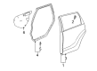 2004 Toyota Matrix Weather Strip Diagram - 67872-01060