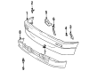 Toyota T100 License Plate Diagram - 52121-34010