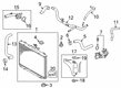 2021 Toyota Camry Coolant Reservoir Hose Diagram - 16264-0P020