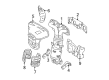 Toyota Matrix Exhaust Manifold Diagram - 25051-28350