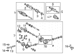 2016 Toyota 4Runner Differential Diagram - 41311-35100
