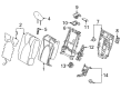 2020 Toyota Highlander Seat Cushion Diagram - 71652-0E140