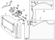 2016 Toyota Avalon A/C Compressor Diagram - 88370-33020