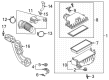 2022 Toyota RAV4 Prime Air Intake Coupling Diagram - 17880-25040