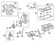 2023 Toyota Prius Intake Manifold Gasket Diagram - 17171-24020