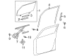 2010 Scion xB Window Run Diagram - 68141-12580