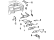 Toyota Previa Glove Box Diagram - 55506-28060