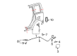 Scion xB Fuel Door Release Cable Diagram - 77035-52040