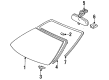 1997 Toyota Celica Windshield Diagram - 56111-0W230-83